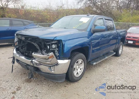 2018 Chevrolet Silverado 1500 1Lt из США, поврежденный, VIN 3GCUKREC8JG387946